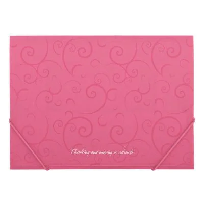 Папка на резинках Buromax А4, BAROCCO, pink (BM.3914-10)
