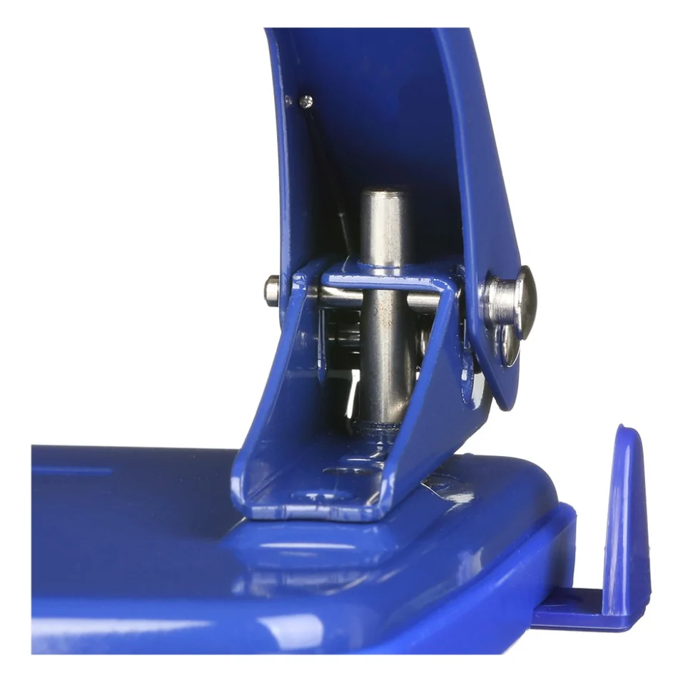 Діркопробивач Buromax металевий, до 25 аркушів, 122 х 108 х 54 мм, синій (BM.4030-02) — фото 5