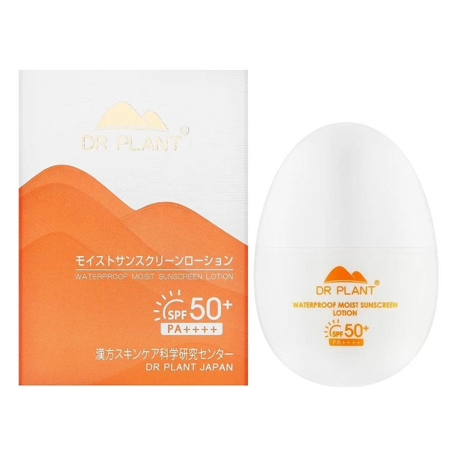 Засіб від засмаги Dr. Plant Waterproof Moist Sunscreen Lotion SPF 50+ PA++++ 50 мл (4582538100668)