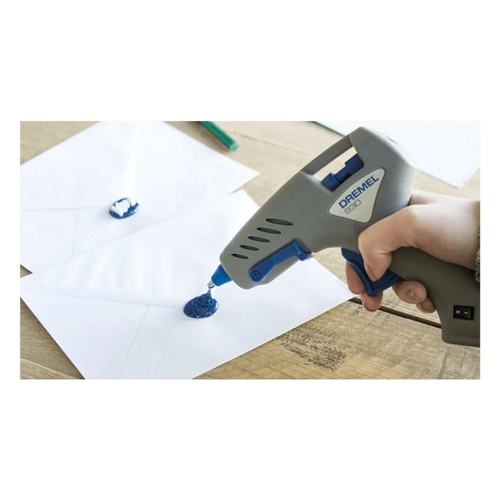 Клейовий пістолет Dremel GlueGun 930, стрижні 7мм, 105-165° 0.2кг (F.013.093.0JA) — фото 4