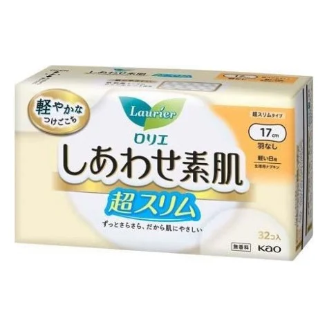 Гігієнічні прокладки Kao Laurier Happy Skin Ultra Slim 32 шт (4901301282415)