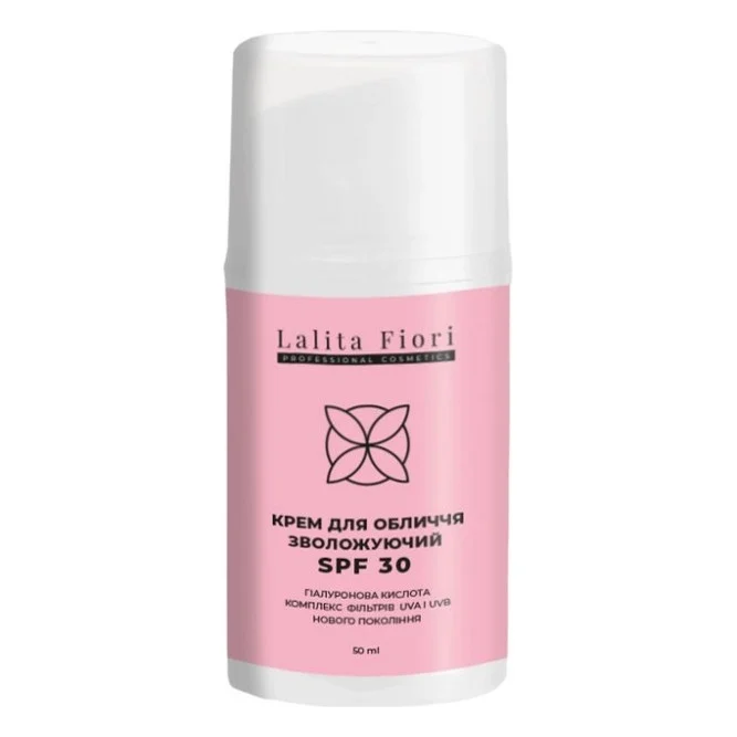 Крем для обличчя Lalita Fiori Зволожувальний SPF30 50 мл (4820230955507)