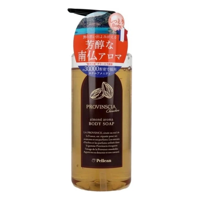Гель для душу Pelican Provinscia Chou Chou Body Soap З ароматом мигдалю 500 мл (4976631858289)
