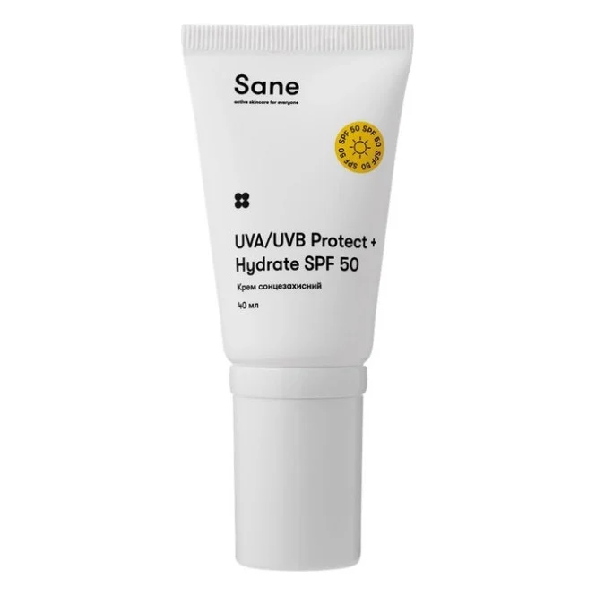 Засіб від засмаги Sane Крем для обличчя сонцезахисний SPF 50 40 мл (4820266831837)