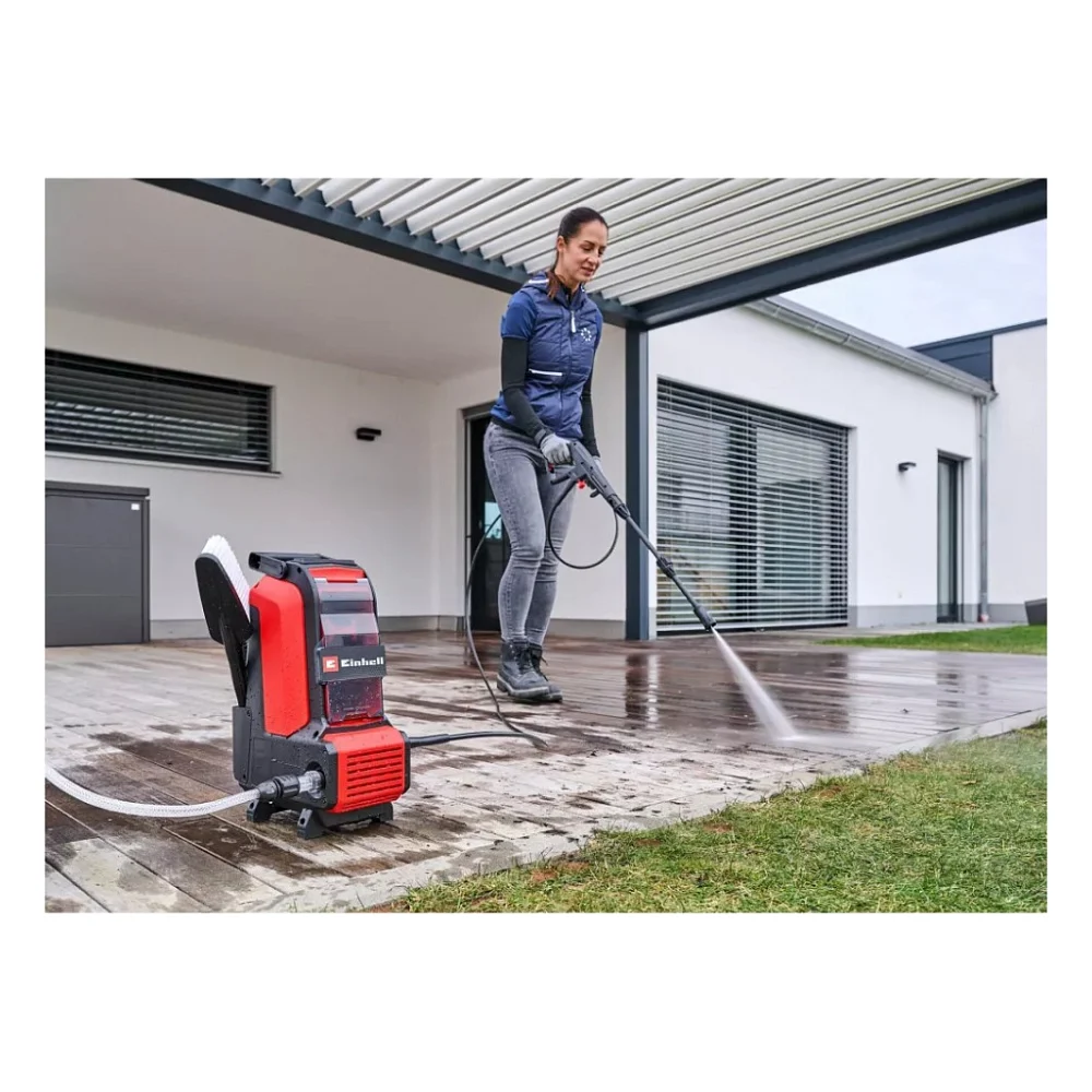 Мийка високого тиску Einhell HYPRESSO 36/105 36V, 105бар, 270л/год, шланг 4м (без АКБ та ЗП) (4140160) — фото 11