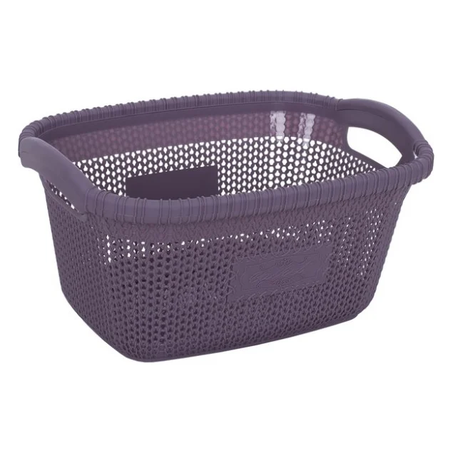 Кошик для білизни Violet House 1003 Віолетта Plum 28 л (1003 Виолетта PL б/кр. 28 л)