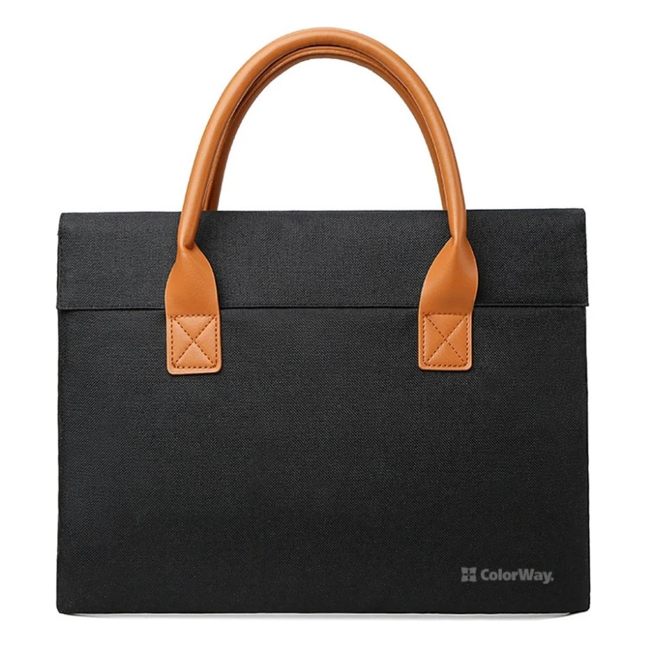 Сумка для ноутбука ColorWay Stylish 15.6" Black (CW-LBS156-BK)