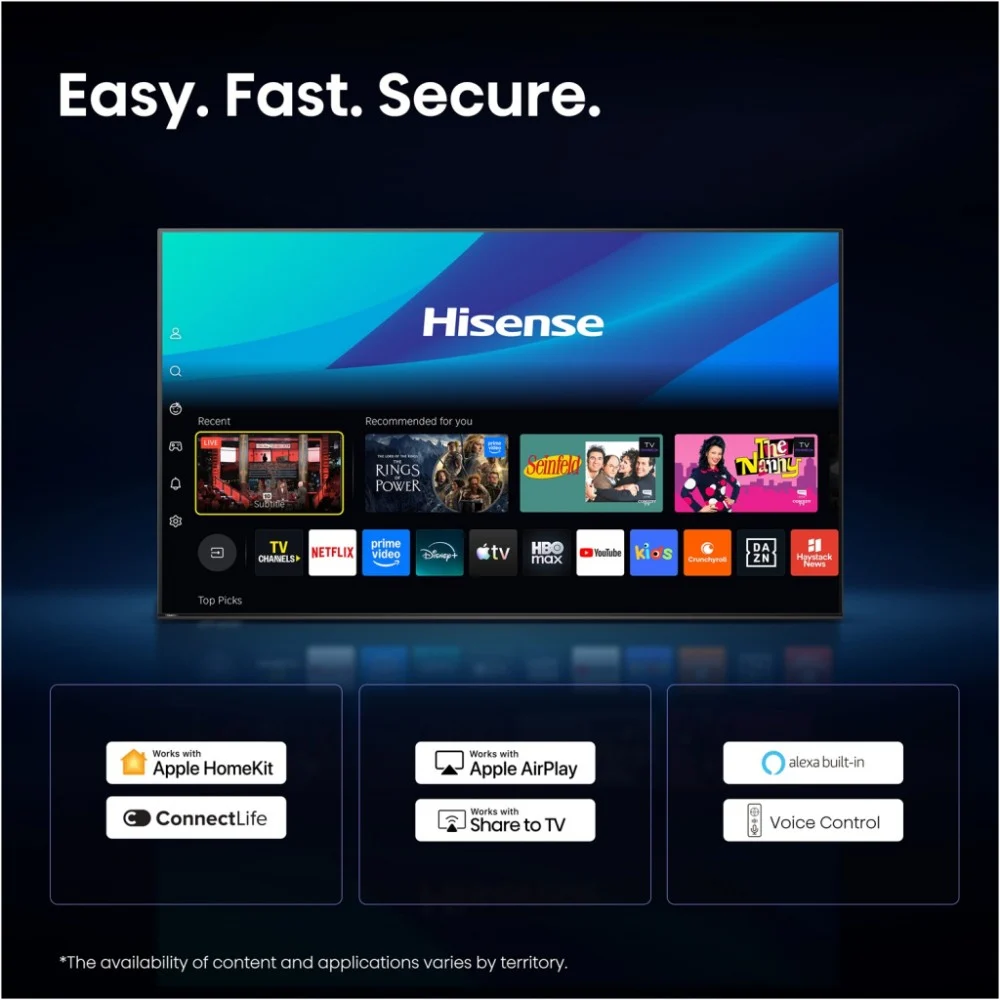 Телевізор Hisense 43E7S — фото 5