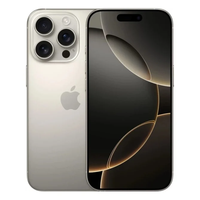 Мобільний телефон Apple iPhone 16 Pro 256Gb eSim Natural Titanium (Grade A) USED (iP16Pr2eNaT_A)