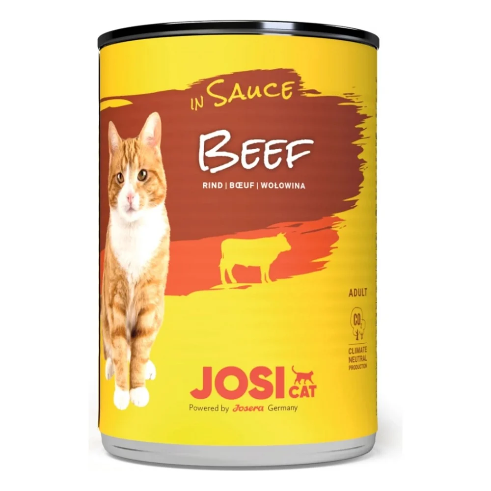 Консерви для котів Josera JosiCat Beef in Sauce 415 г (4032254787198)