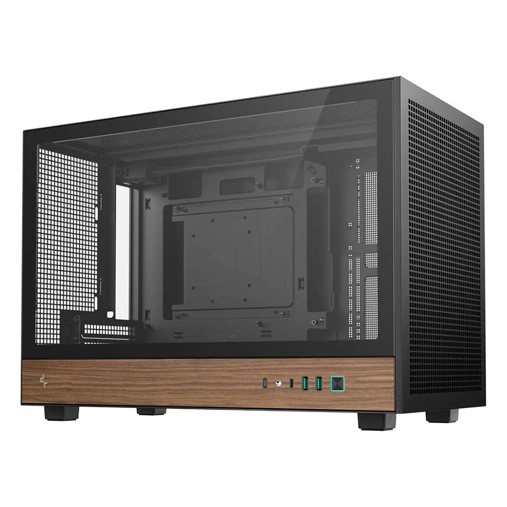 Корпус Deepcool CH260 Wood Black (R-CH260-BKNWM0-G-1)