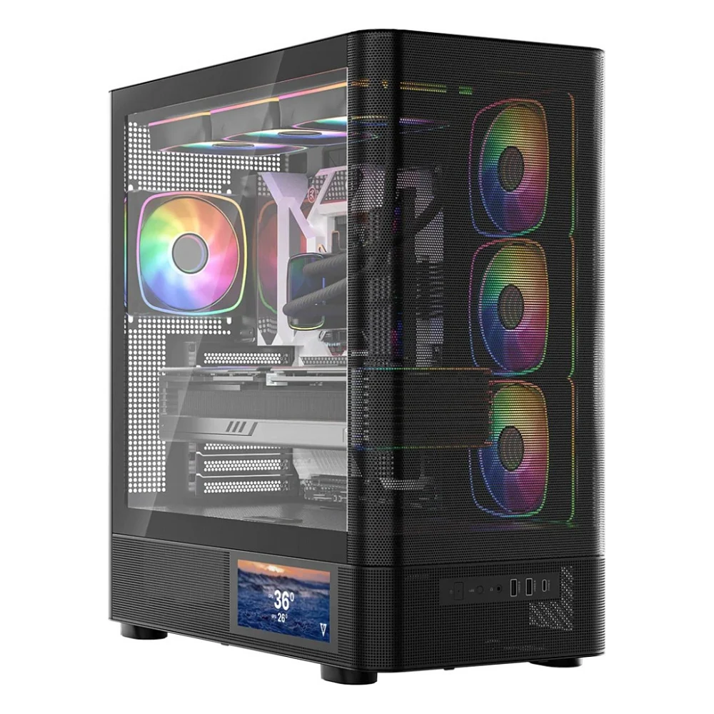 Блок живлення Modecom VOLCANO AQ400 ARGB (MC-A-AQ400-4FA-B) — фото 3