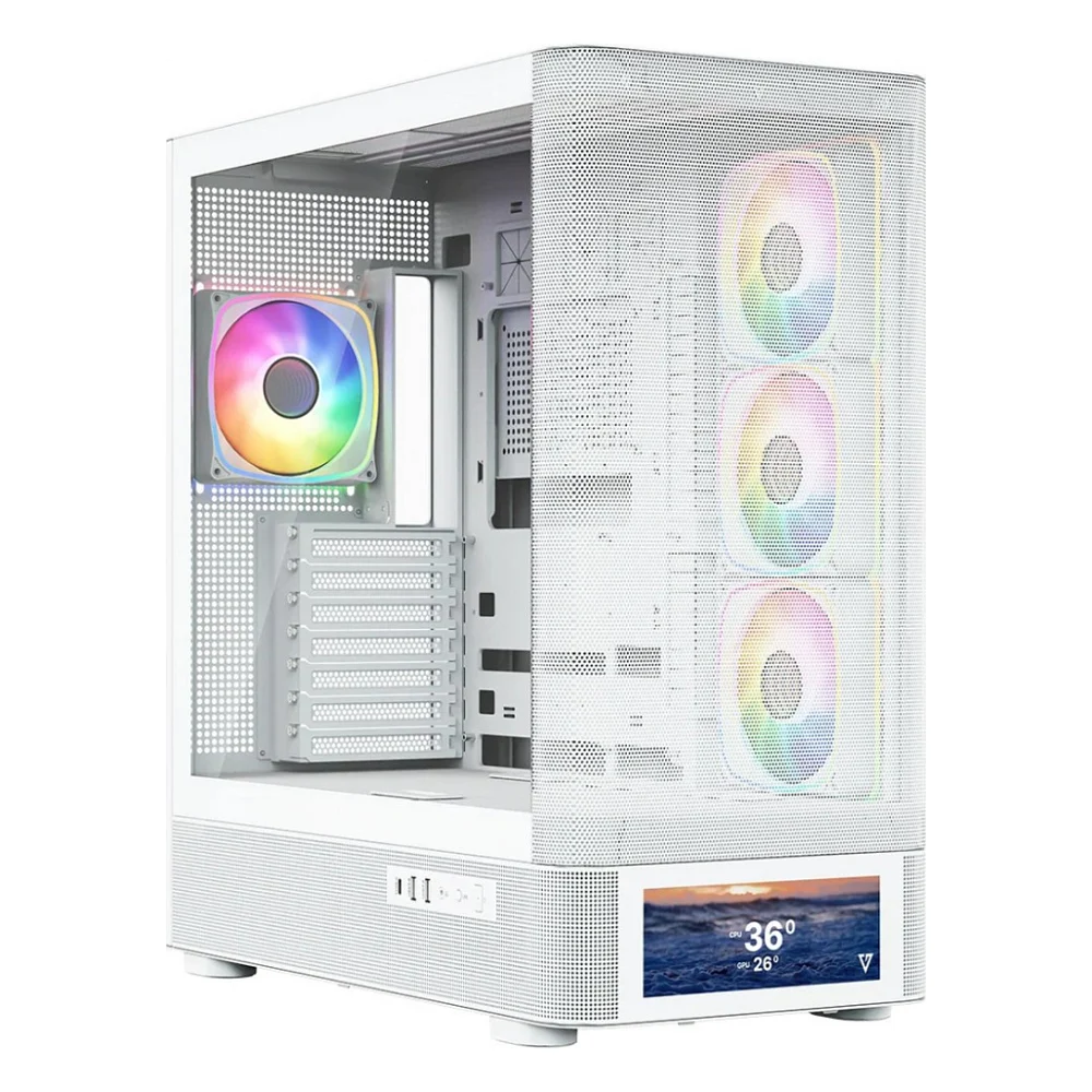 Блок живлення Modecom VOLCANO AQ500 ARGB LCD 6,2 (MC-A-AQ500-4FA-W)