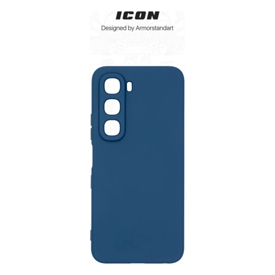 Чохол до мобільного телефона Armorstandart ICON Infinix Hot 60 4G Camera cover Dark Blue (ARM88243) — фото 3