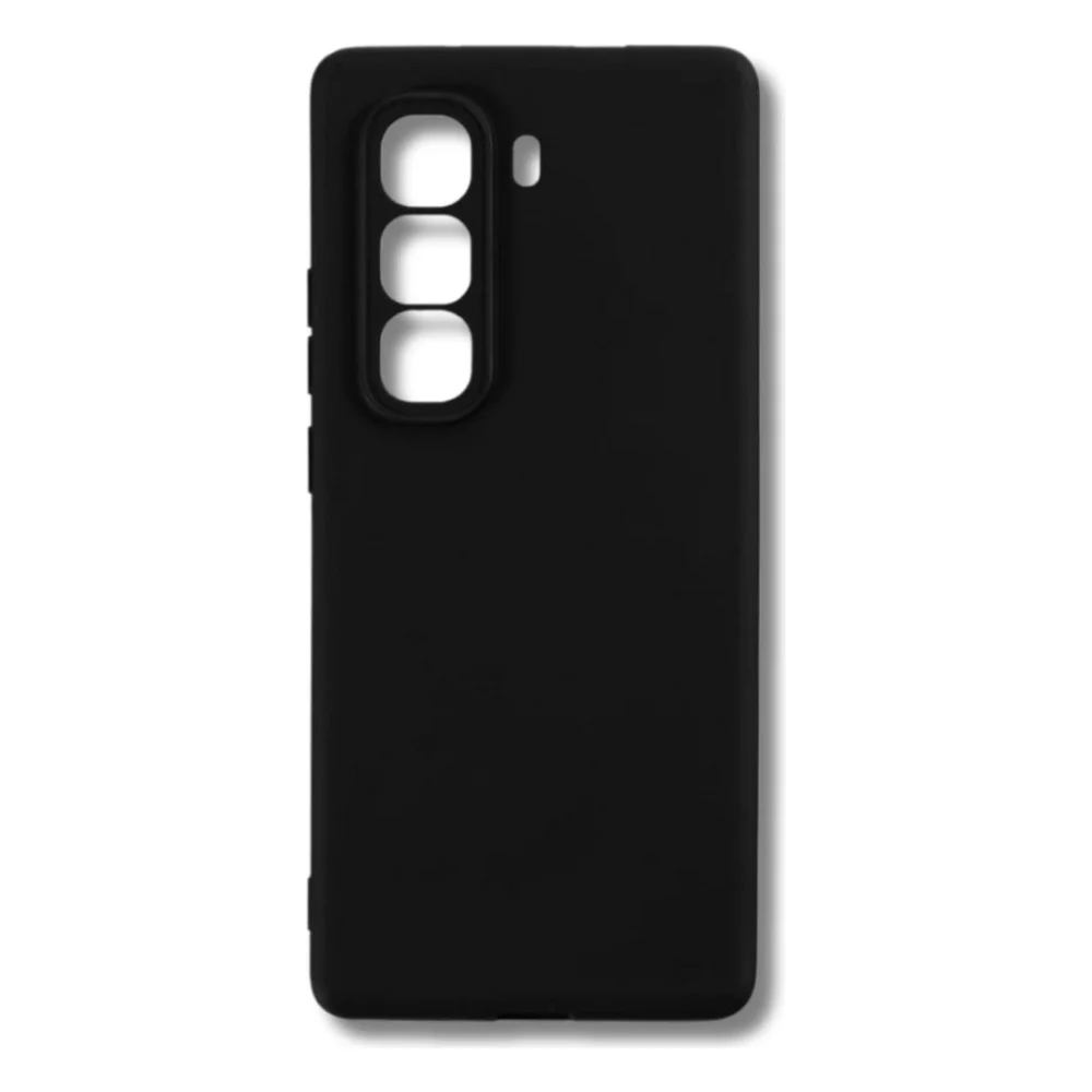 Чохол до мобільного телефона BeCover Silicone Infinix Hot 60 Pro Plus (X6886) Black (714671)