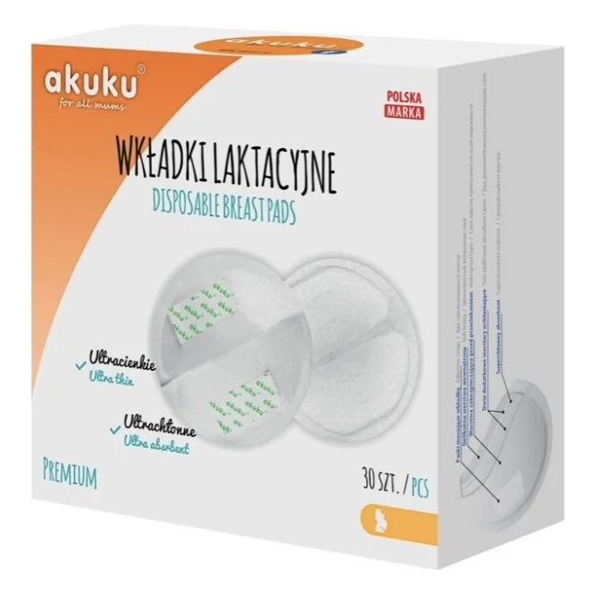 Вкладиш для бюстгальтера Akuku 30 шт (A0354)