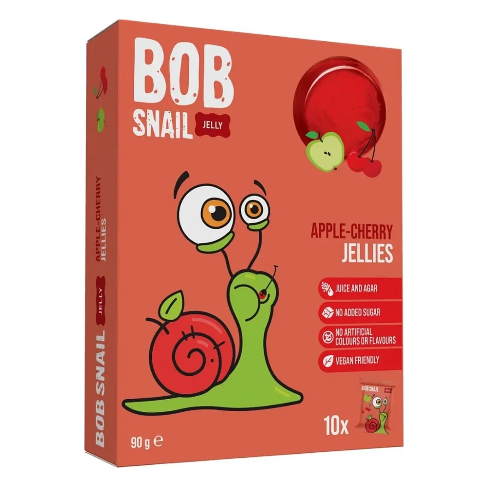 Мармелад Bob Snail Яблуко, вишня 90 г (1740881)