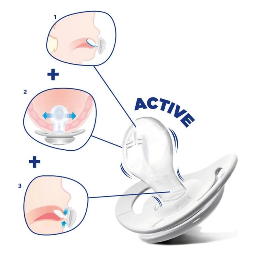 Пустушка Chicco Physio Comfort силіконова від 6 до 16 місяців рожева (74913.11.00.00) — фото 3