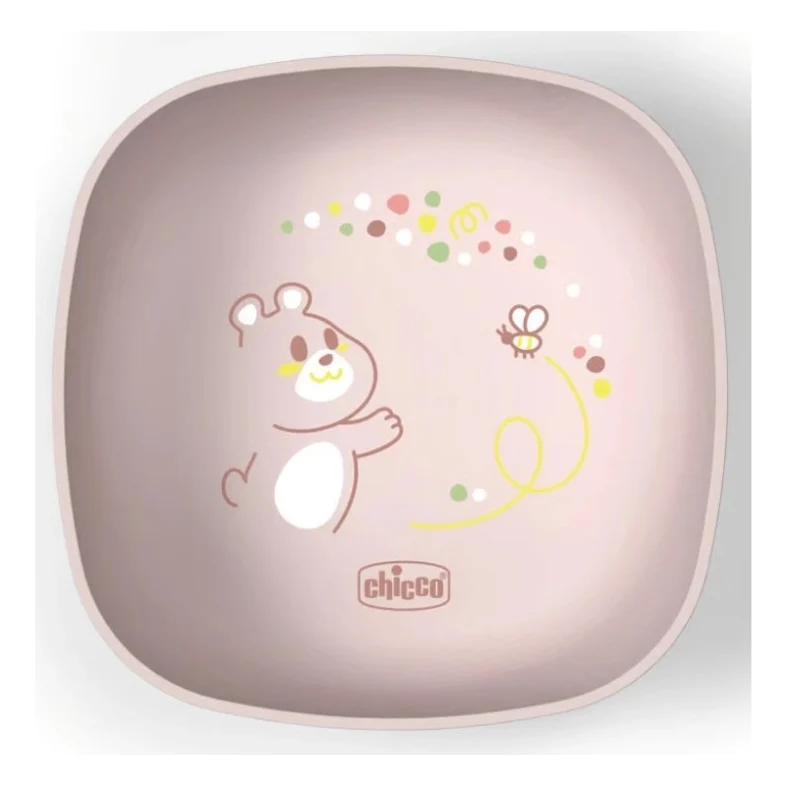 Тарілка дитяча Chicco з кришкою від 6 місяців (16001.15)