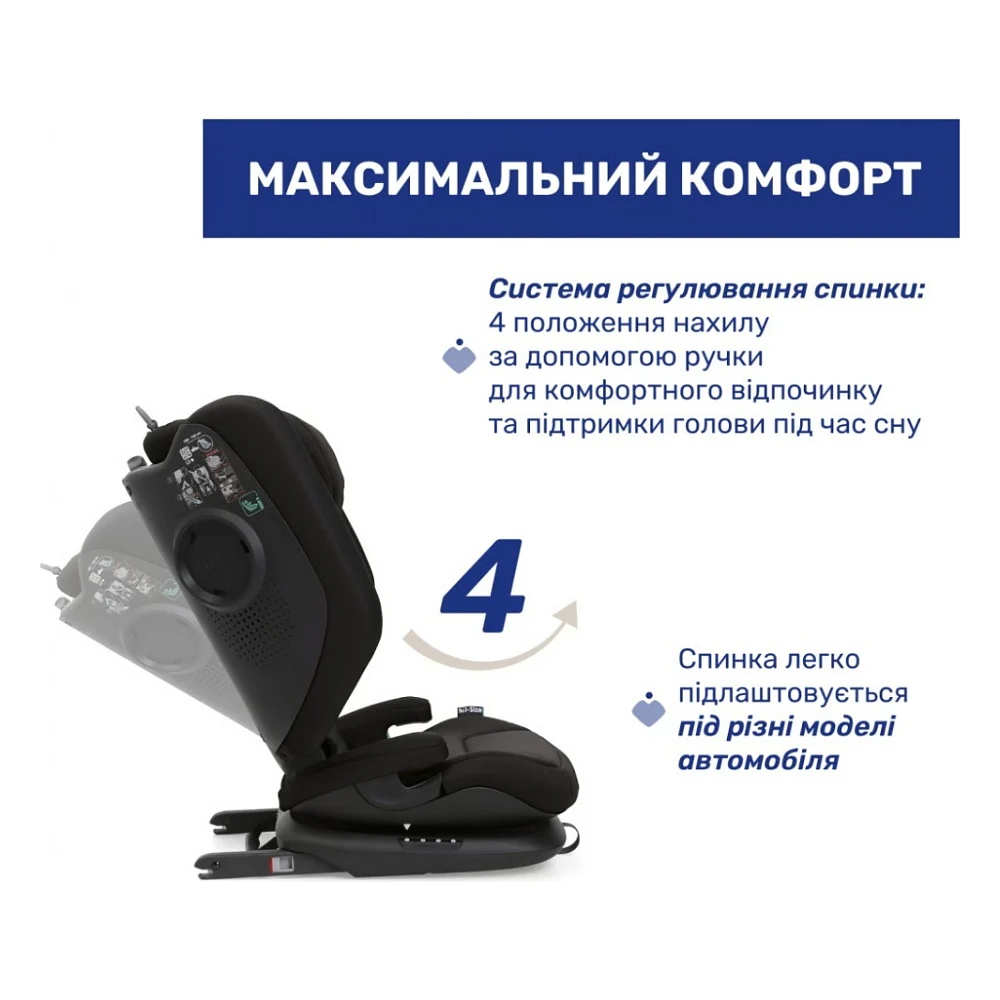 Автокрісло Chicco Fold & Go S i-Size бустер (87117.33) — фото 4