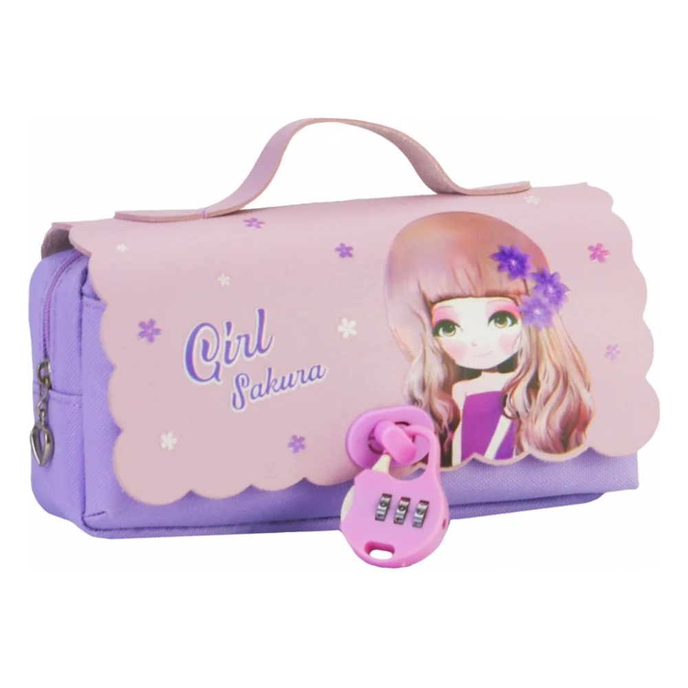 Пенал Cool For School 1 відділення Фіолетовий (CF7473-purple)