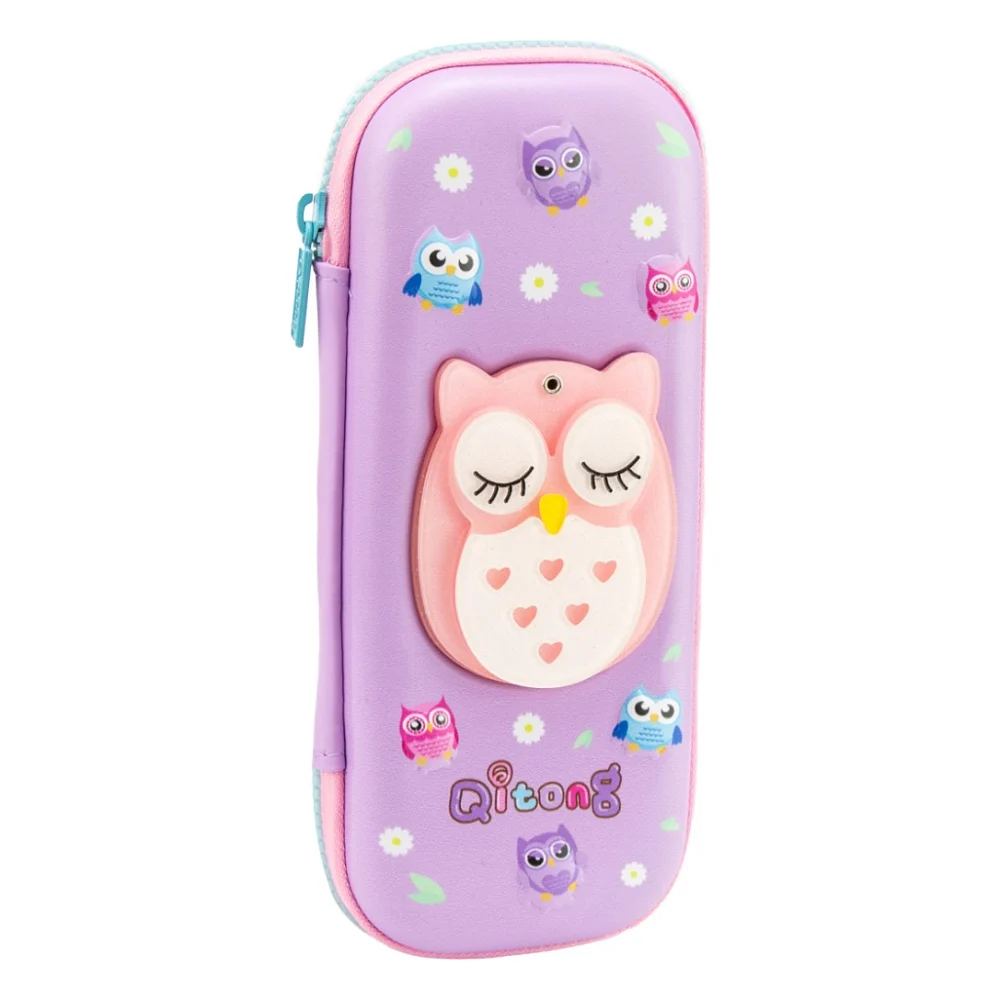 Пенал Cool For School з прихованим дзеркалом 1 відділення Фіолетовий (QT-5779-Purple)