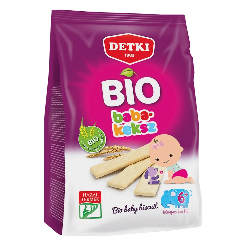 Дитяче печиво Detki Спельтове Bio органічне з 6-ти місяців 150 г (1189005)