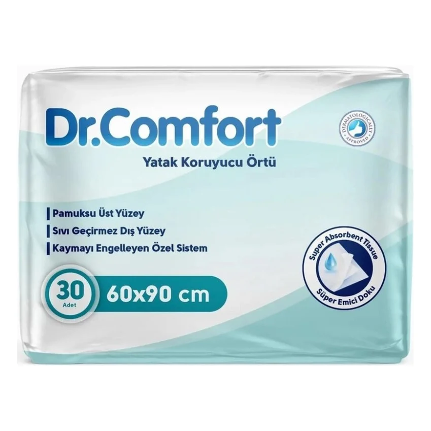 Пелюшки для малюків Dr.Comfort 90х60 см 30 шт (8680131202058)