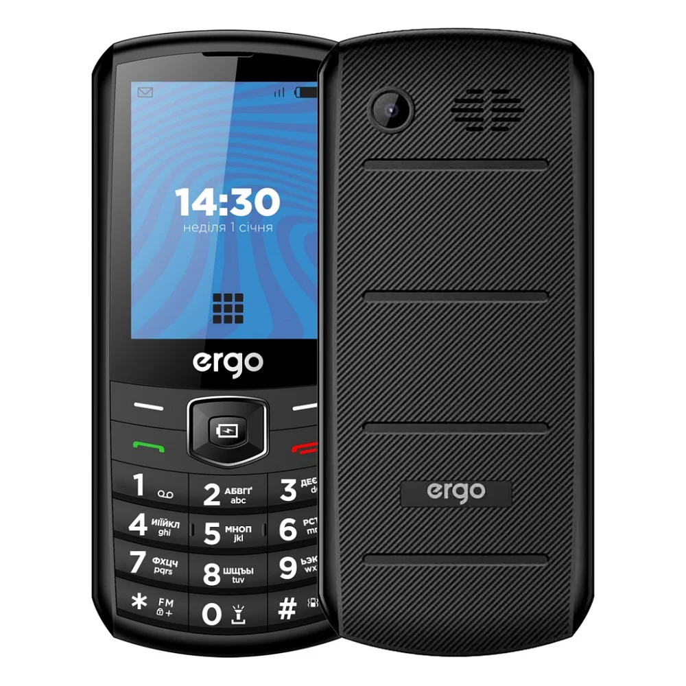 Мобільний телефон Ergo E285 Black
