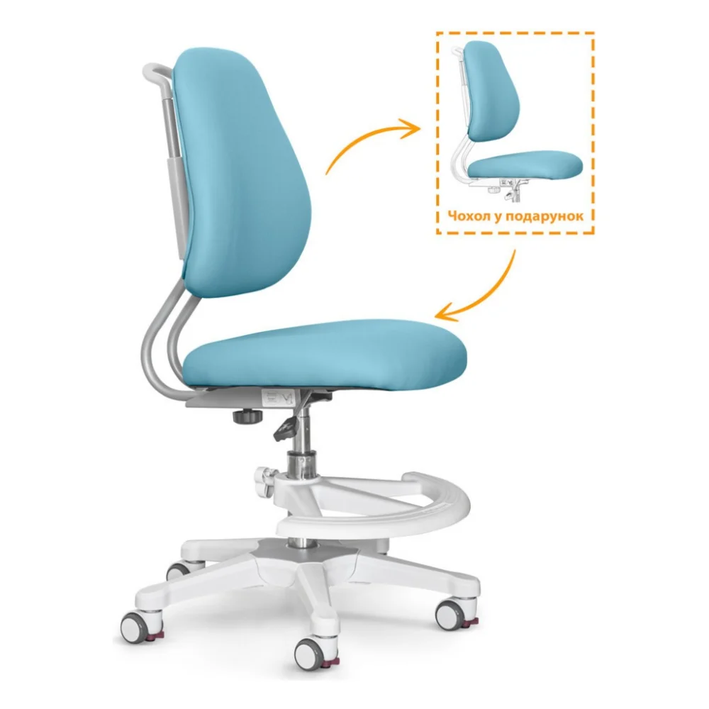 Дитяче крісло ErgoKids Mio Ergo Lite Blue (Y-507 Lite KBL) — фото 2
