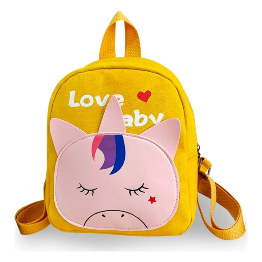 Рюкзак дитячий Evo-kids Small Unicorn-2 Yellow (2418-19 Yellow Unicorn-2)