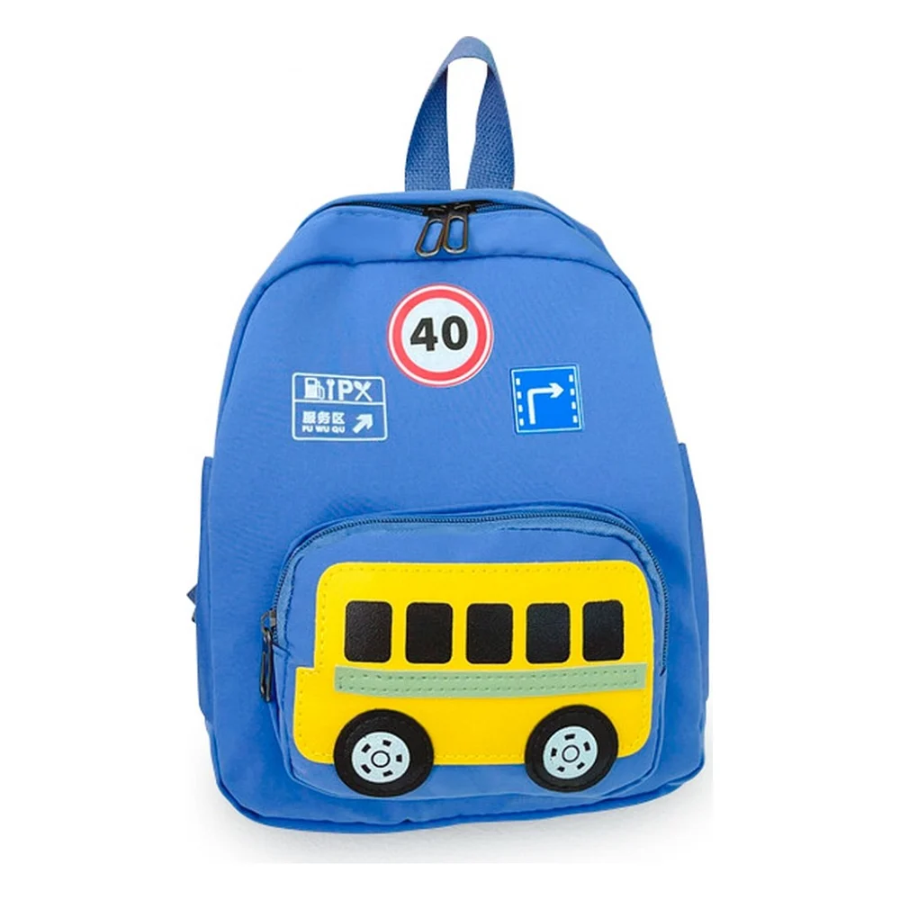 Рюкзак дитячий Evo-kids Small Bus Blue (2418-7 Blue Bus)