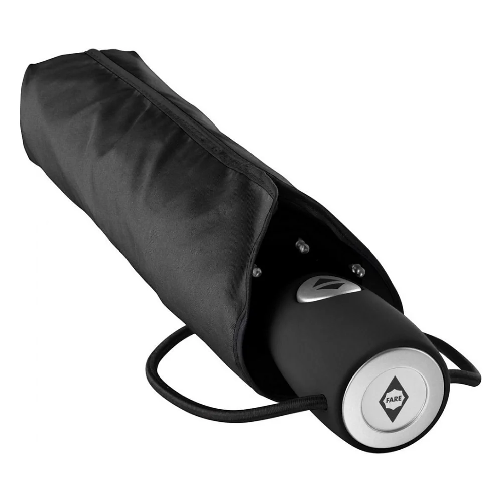 Парасоля Fare Mini Pocket AOC 5460 міні автоматична 97 см black (FR.5460 black) — фото 4