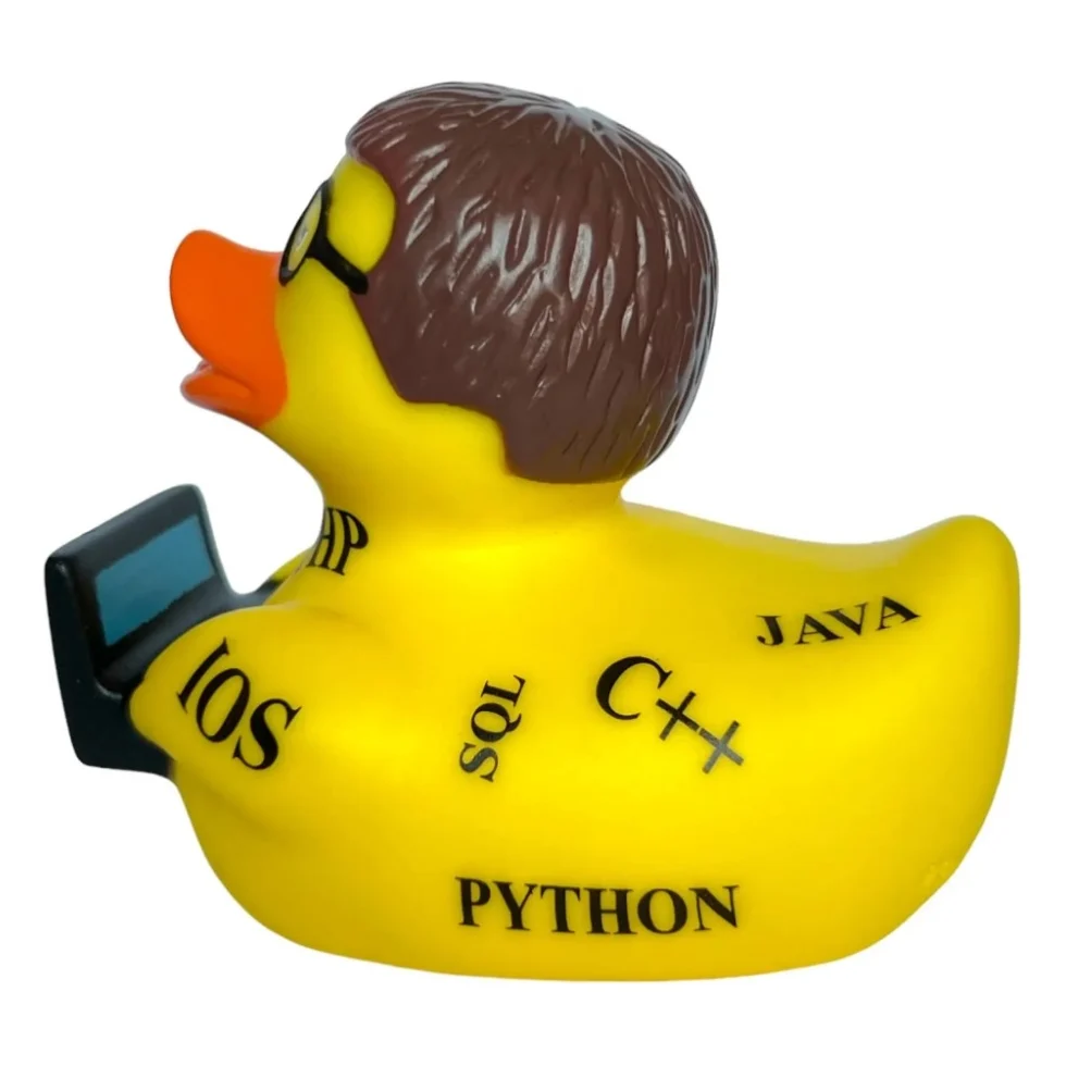 Іграшка для ванної Funny Ducks Качка Програміст (1333) — фото 3