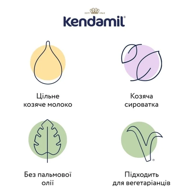 Дитяча суміш Kendamil Goat 3 на козячому молоці 12-36 місяців 800 г (92000171) — фото 5