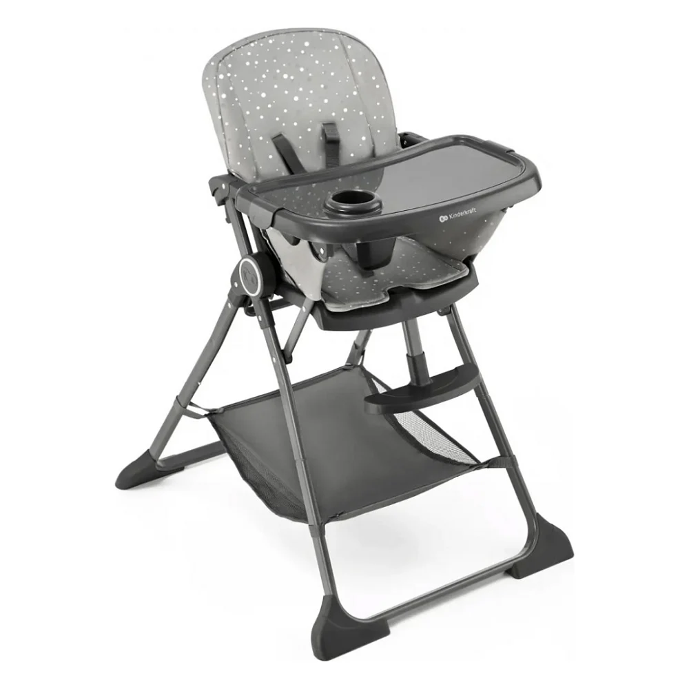 Стілець для годування Kinderkraft Foldee Grey (5902533922437) — фото 3