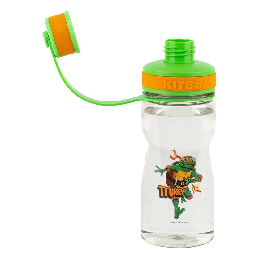 Поїльник-непроливайка Kite Ninja Turtles 500 мл, сіра (NT25-397) — фото 3