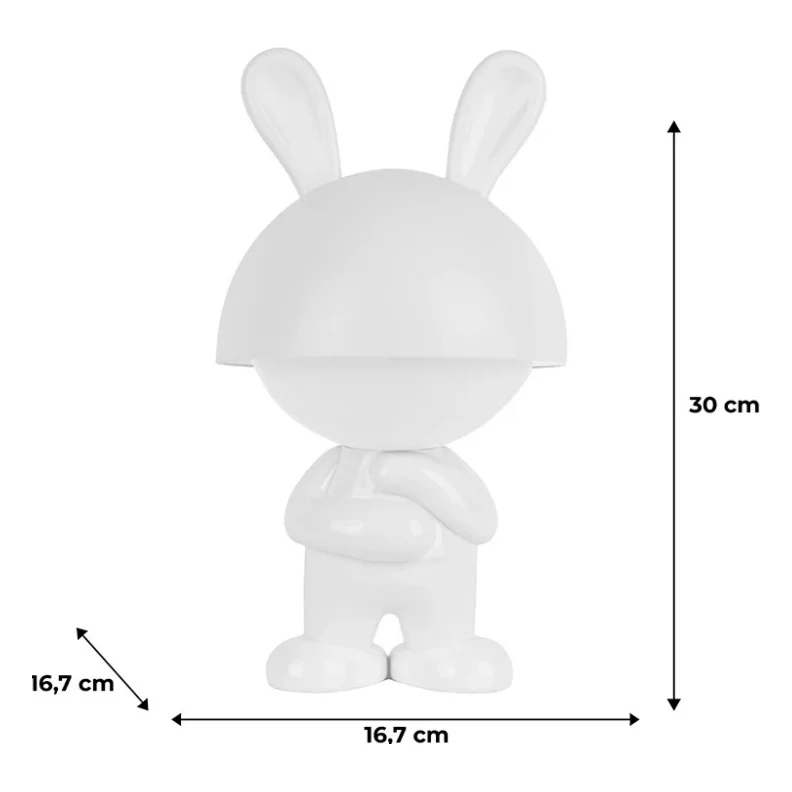 Нічник Kite Світильник LED з акумулятором Dreamy Bunny, білий (K25-315-1-1) — фото 6