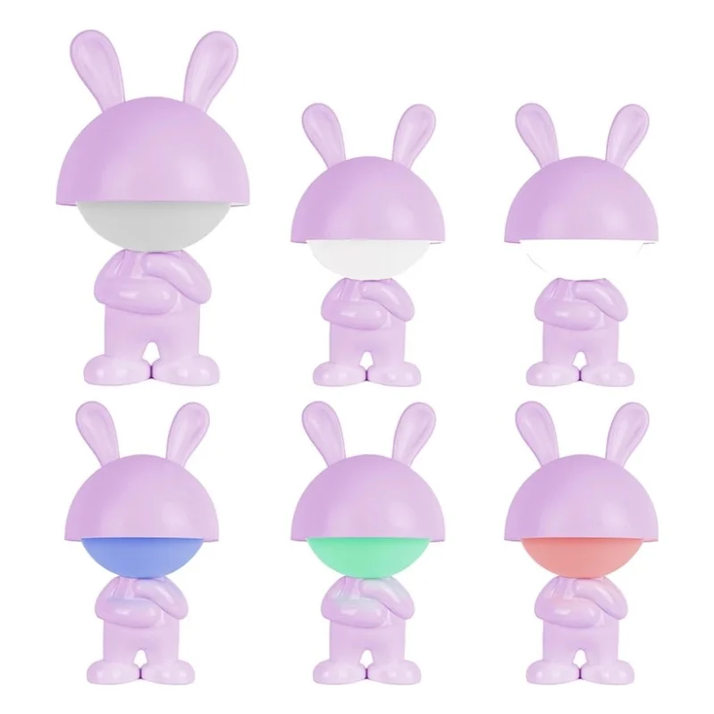 Нічник Kite Світильник LED з акумулятором Dreamy Bunny, фіолетовий (K25-315-1-5) — фото 4