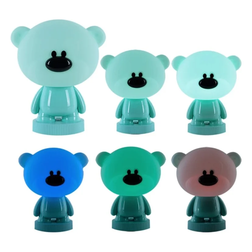 Нічник Kite Світильник LED з акумулятором Bear, зелений (K24-490-2-4) — фото 4