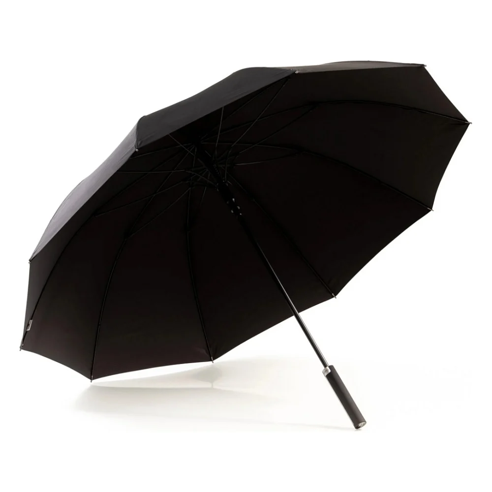 Парасоля Krago тростина Soft Black з ручкою із гумовим покриттям (umb-9-001)