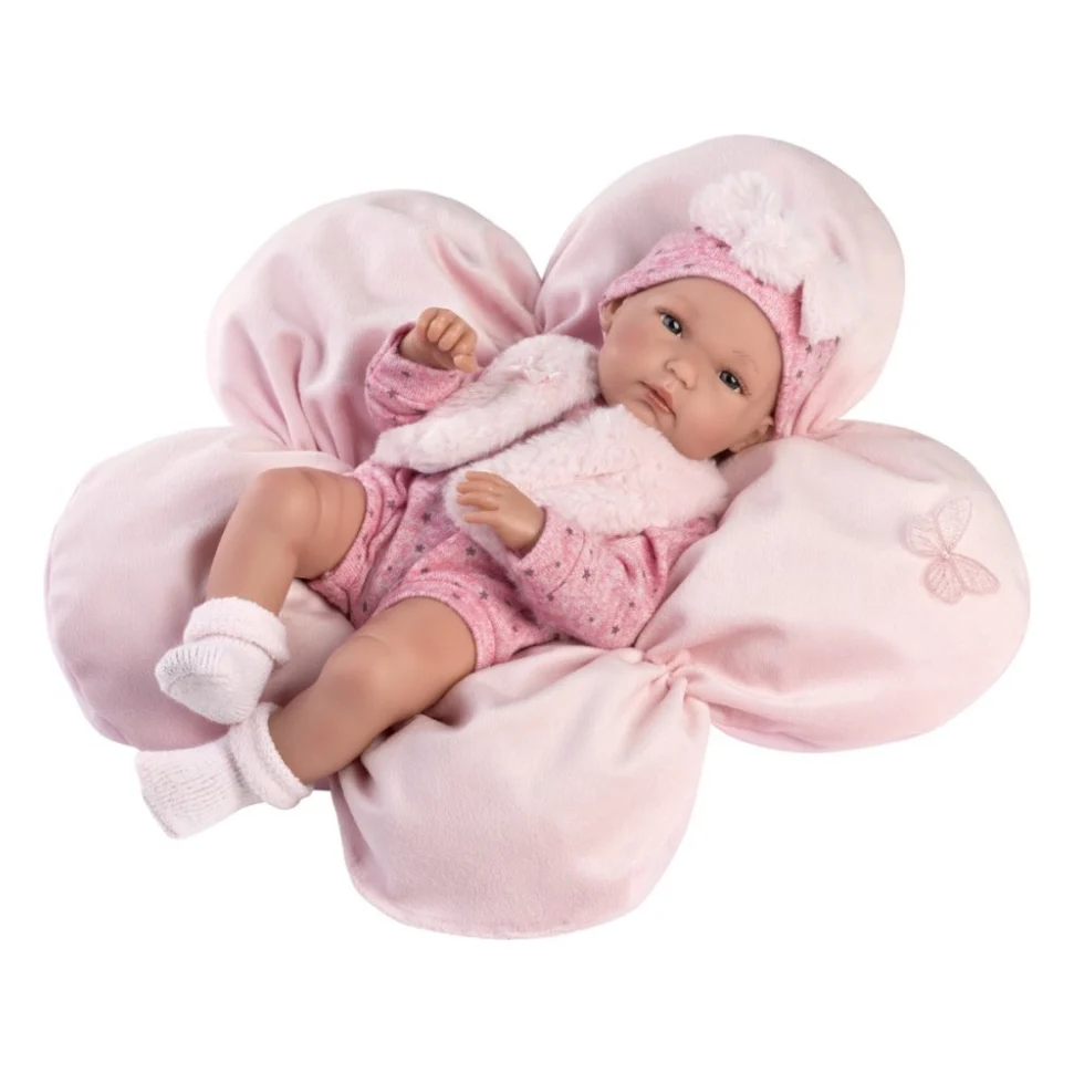 Пупс Llorens Bimba Con Cojin Rosa, 35 см (63592)