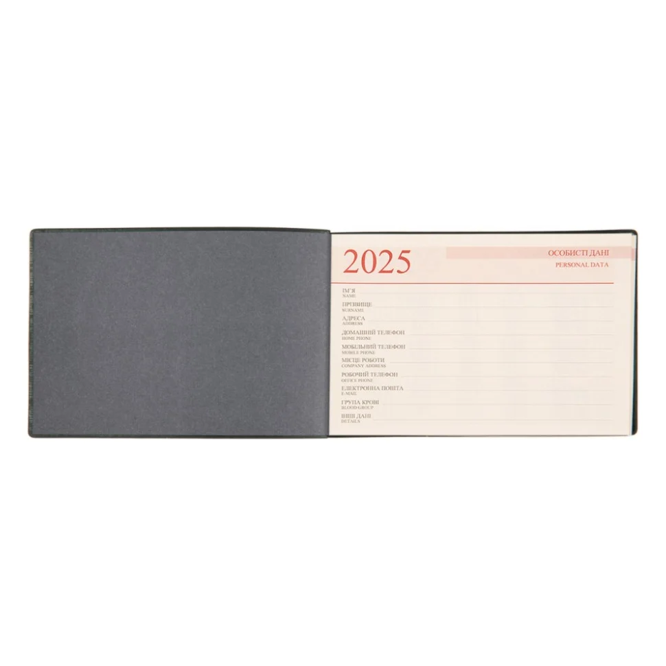 Тижневик Leo planner датований 2025 Apiro 10х15 см 128 сторінок (252571) — фото 3