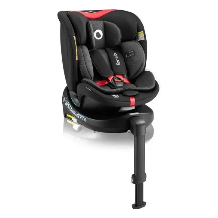 Автокрісло Lionelo Navy I-Size Black Red (LO-NAVY I-SIZE BLACK RED) — фото 4