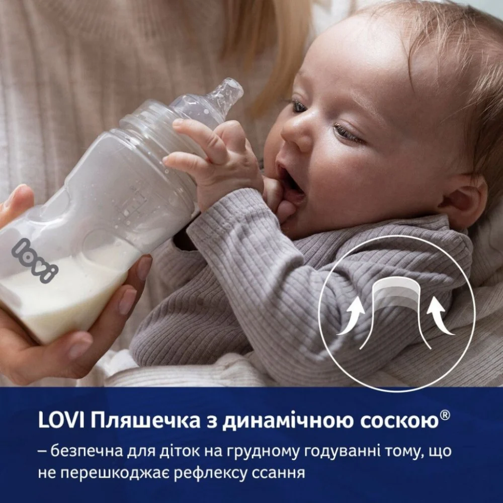 Пляшечка для годування Lovi Trends 250 мл - рожева (21/563_pin) — фото 7