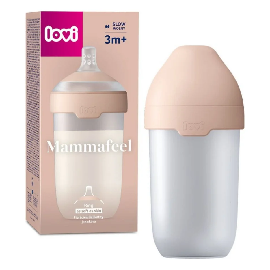 Пляшечка для годування Lovi Mammafeel 250 мл (21/596)