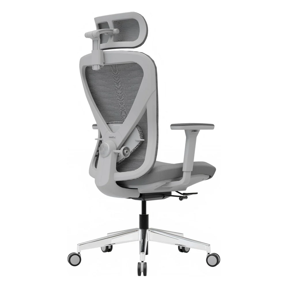Офісне крісло Mealux Q1 Air Fabric Grey (HF-Q1 F/G) — фото 9