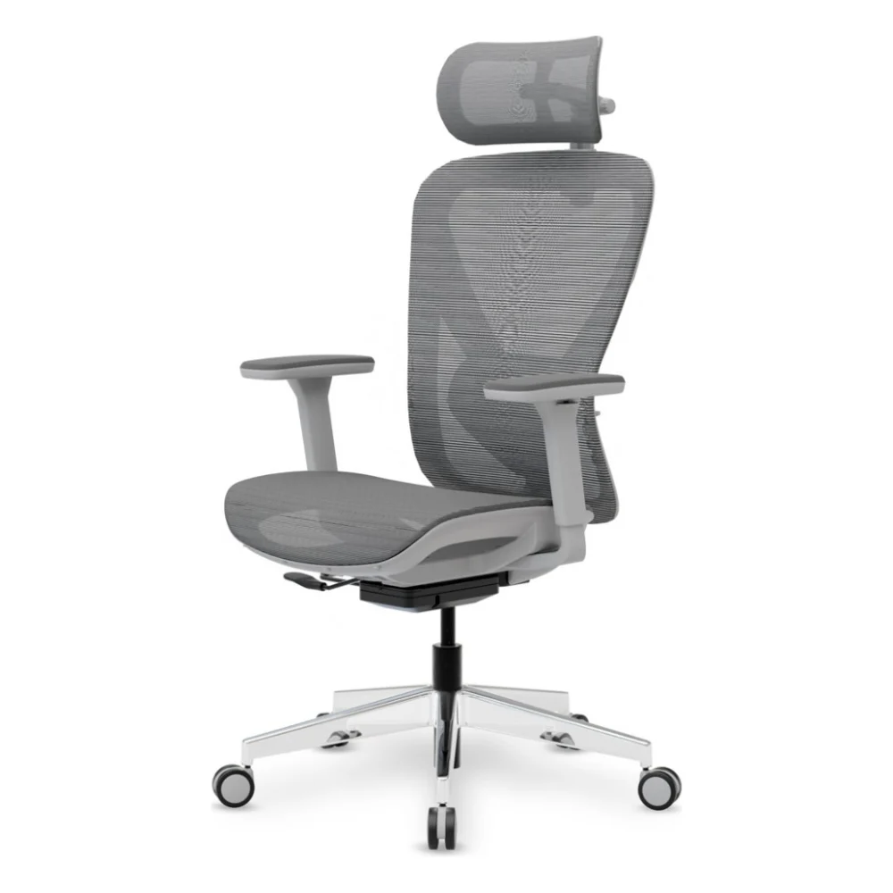 Офісне крісло Mealux Q1 Air Grey (HF-Q1 M/G) — фото 4