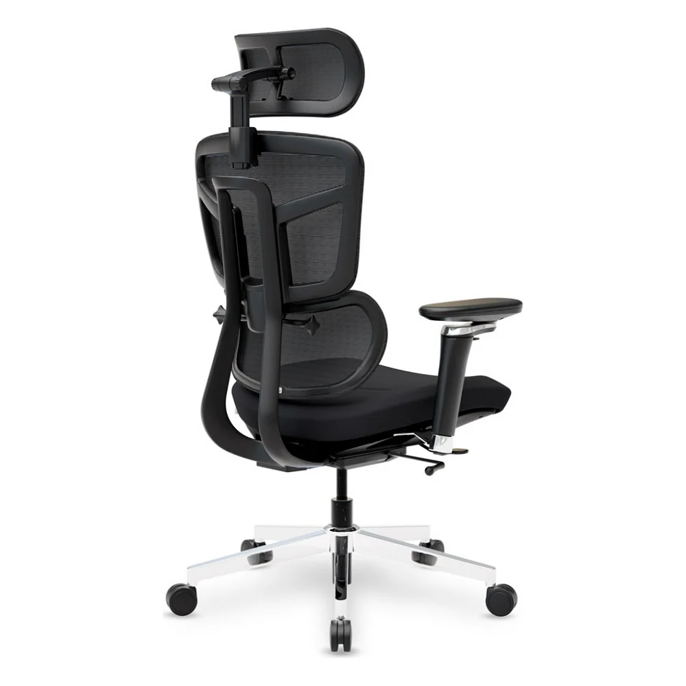 Офісне крісло Mealux S4 Air Fabric Black (HF-S4 F/B) — фото 5