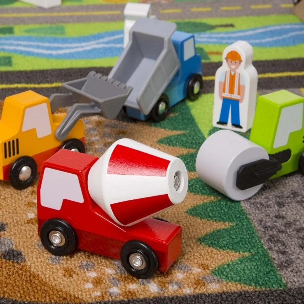 Дитячий килимок Melissa&Doug Дорожній килимок / дерев'яні іграшки (MD5195) — фото 5